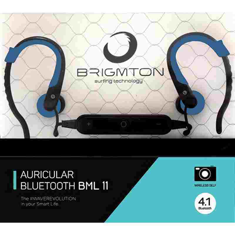 Brigmton Auricular Mic Bml 11 A Bluetooth Azul